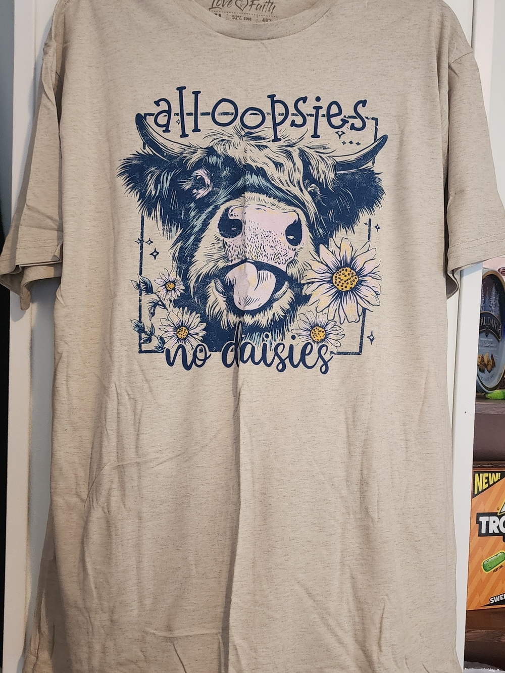 Womens "All Oopsies No Daisies" Graphic Tee